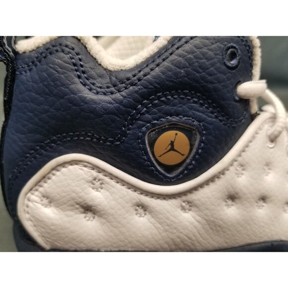 Nike Boys Jordan Jumpman Team II (GS) 2016 OG White Blue Size 5 DISPLAY MODEL! - Picture 11 of 12